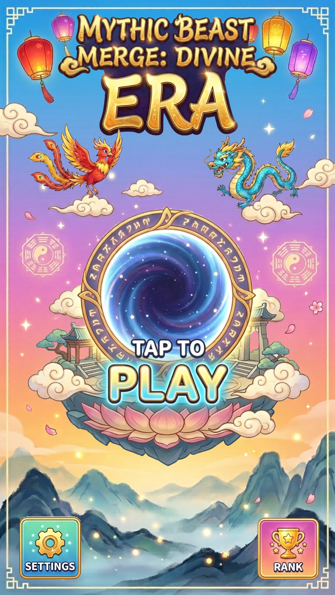 Mythic Beast Merge game screen